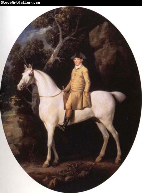 George Stubbs Self-Portrait on a White Hunter